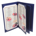 Leatherette Book Style 6 View Menu Cover (8 1/2"x11")